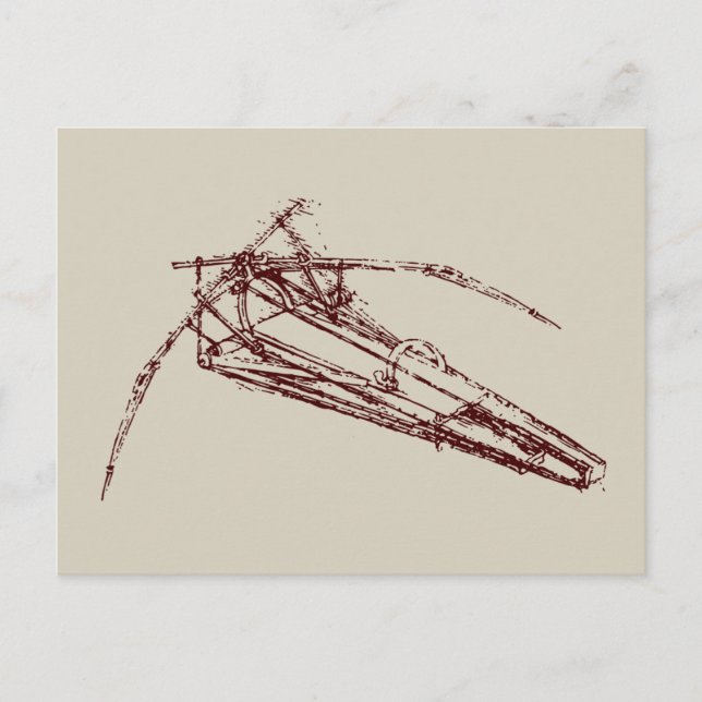 ornithopter postcard (Front)