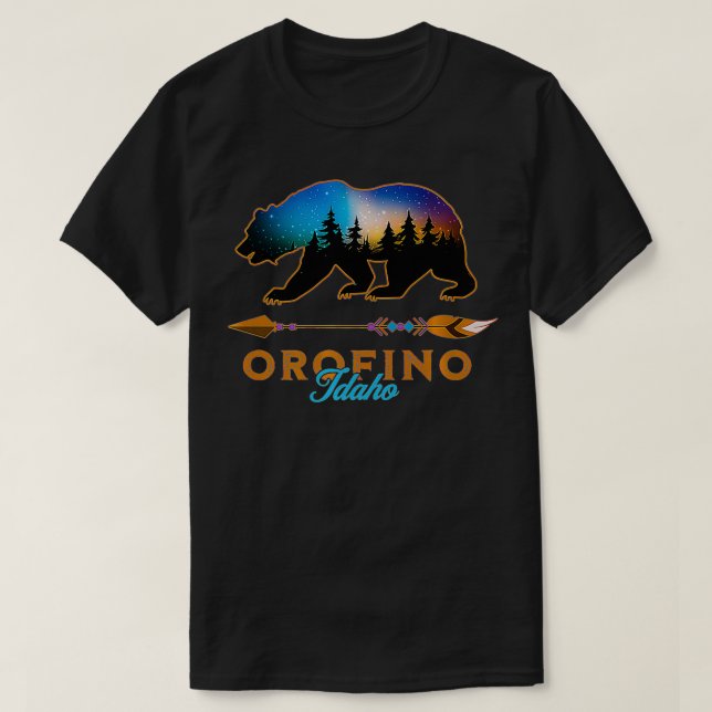 Orofino Idaho Souvenir Premium T-Shirt (Design Front)