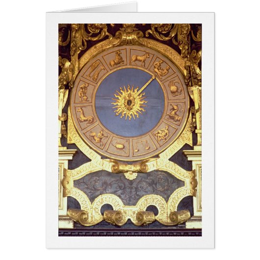 Orologio Zodicale (Zodiac Clock) (fresco and gilde (Front)