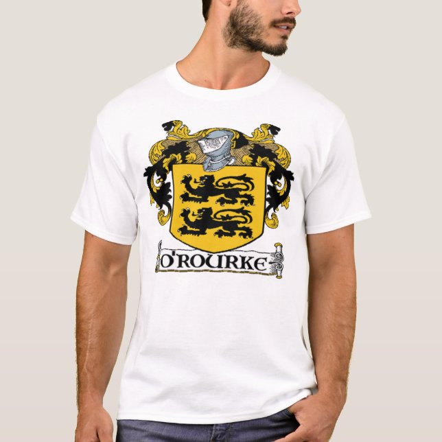 O'Rourke Coat of Arms Edun Live T-Shirt (Front)