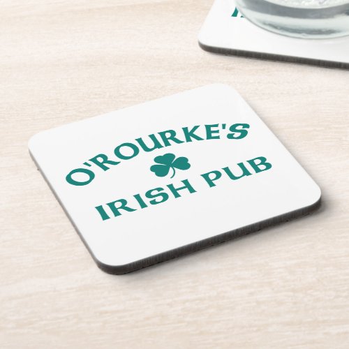 ORourkes Irish Pub   Beverage Coaster