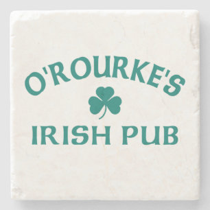 O'Rourke's Irish Pub Stone Coaster