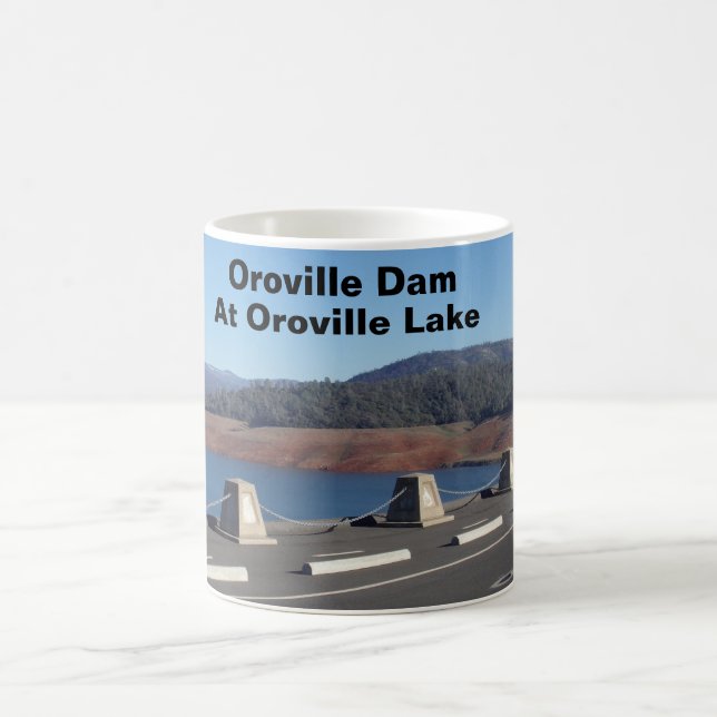 Oroville Dam Hot Beverage Mug  (Center)