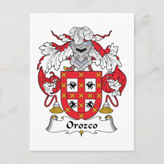 Orozco Family Crest Postcard