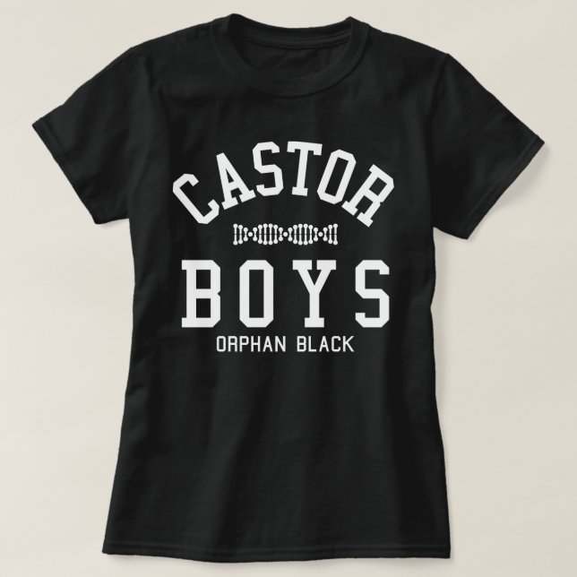Orphan Black Castor Boys T-Shirt (Design Front)