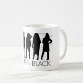 Orphan Black | Character Silhouette Coffee Mug (Front Right)