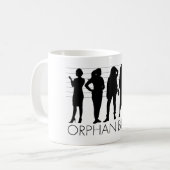 Orphan Black | Character Silhouette Coffee Mug (Front Left)
