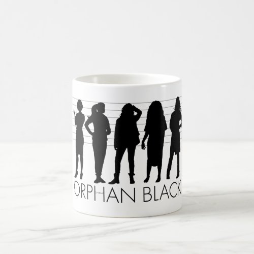 Orphan Black  Character Silhouette Coffee Mug