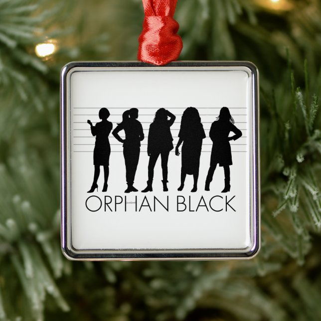 Orphan Black | Character Silhouette Metal Ornament (Tree)