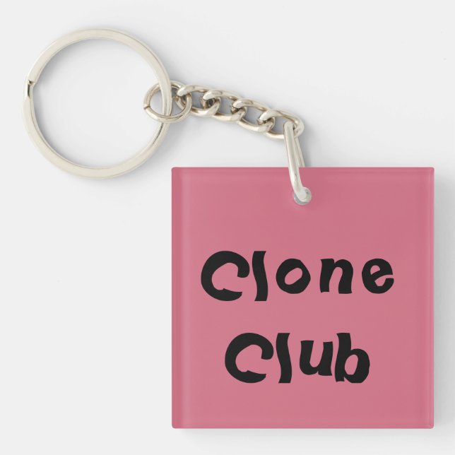 orphan Black Clone Cllub Keychain (Front)