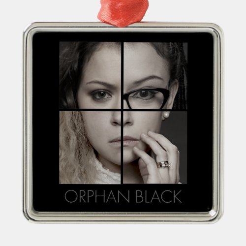 Orphan Black  Clone Collage Metal Ornament