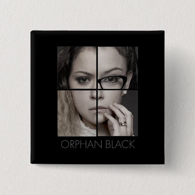 Orphan Black | Clone Collage Pinback Button (Front)