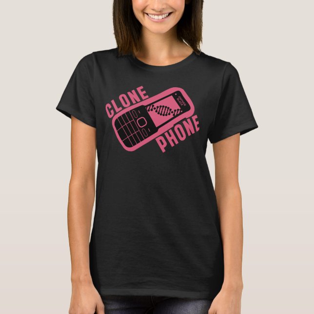 Orphan Black Clone Phone T-Shirt (Front)