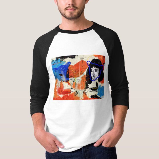 Orphan Black | Cool Abstract MK Sketch T-Shirt (Front)