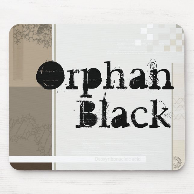 Orphan Black DNA Background Mouse Pad (Front)