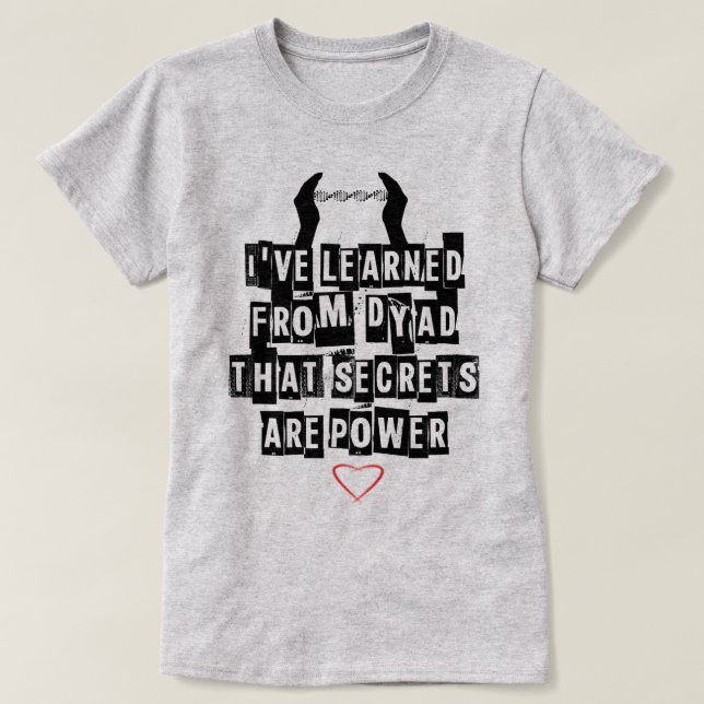 Orphan Black | Dyad Secrets Design T-Shirt (Design Front)