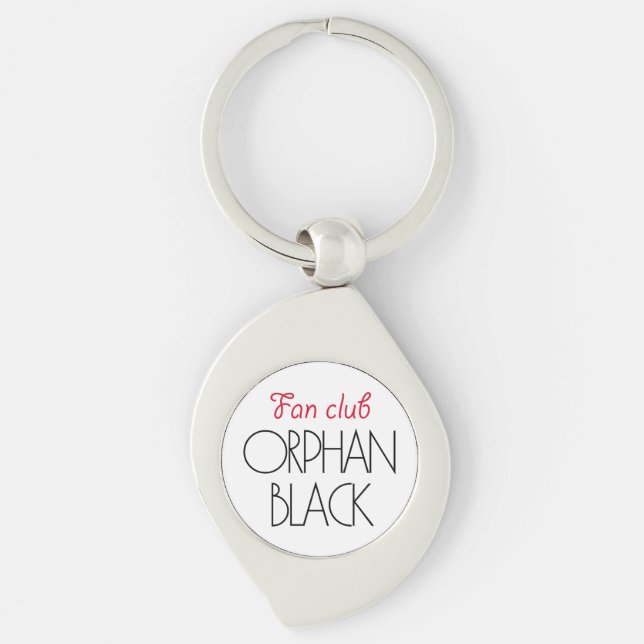 Orphan black fan club keychain (Front)