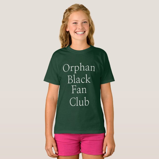 Orphan black Fan Club T-Shirt (Front Full)