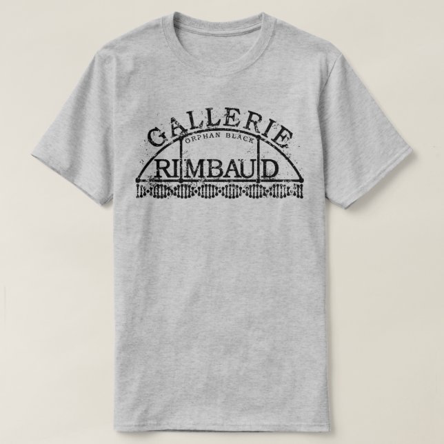Orphan Black Gallerie Rimbaud T-Shirt (Design Front)