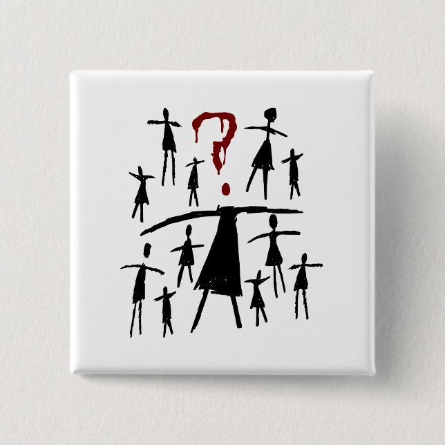 Orphan Black | Helena - Clone Sketch Button (Front)