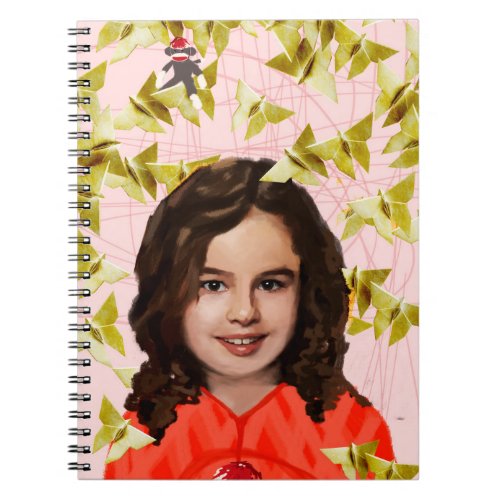 Orphan Black  Kira _ Girly Origami  Notebook