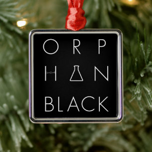 Orphan Black Logo Grid Metal Ornament