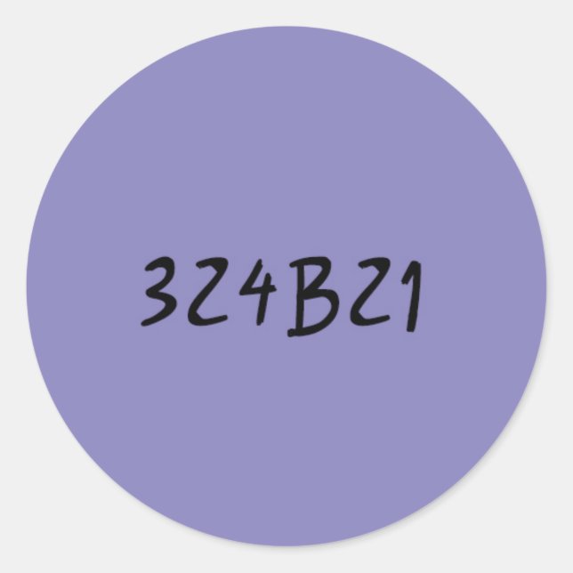 Orphan Black sticker - Cosima purple 324b21 (Front)