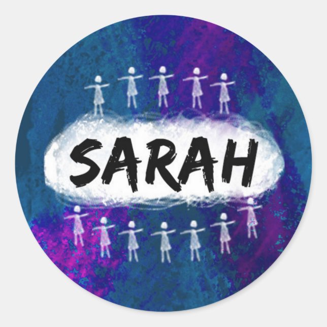 Orphan Black sticker - Sarah (Front)