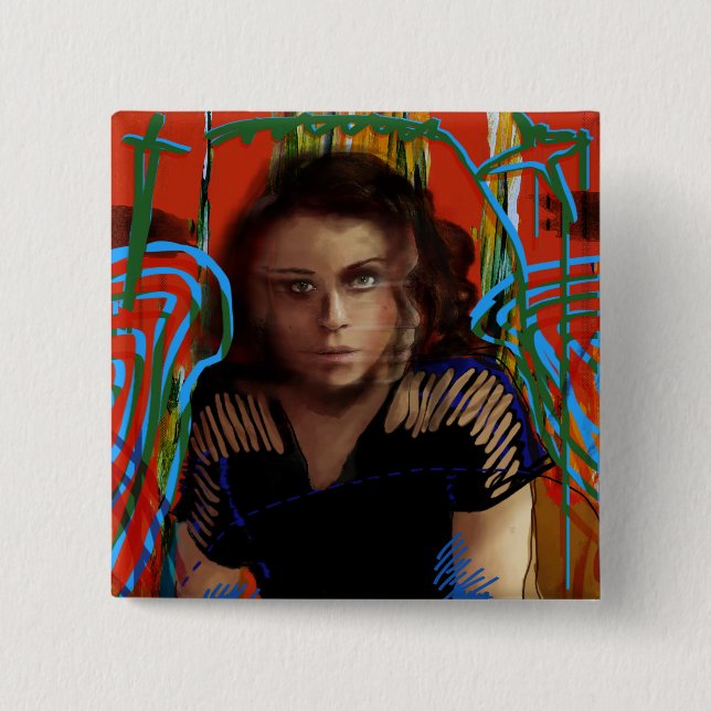 Orphan Black | Tatiana Maslany - Character Collage Button (Front)