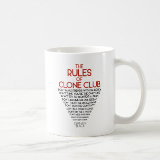 Orphan Black | The Rules of Clone Club Coffee Mug