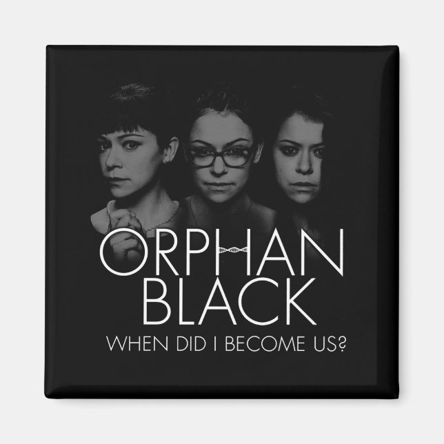 Orphan Black | Three Sestras Silhouette Magnet (Front)