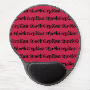 Orphan Black tv show distressed font fancy Gel Mouse Pad