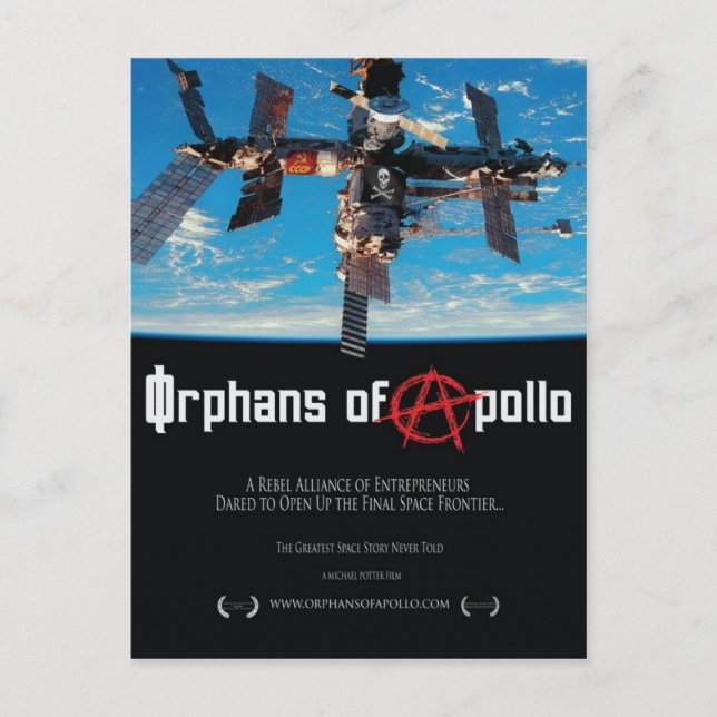 Orphans of Apollo postcard (Front)