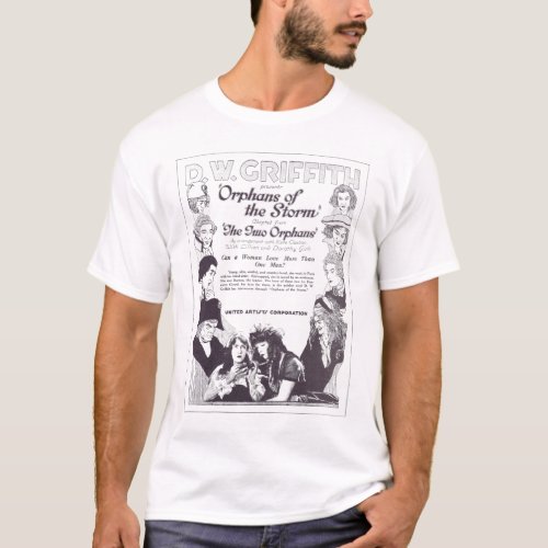 Orphans of the Storm 1921 T_Shirt