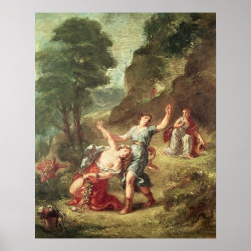 Orpheus and Eurydice Spring Poster