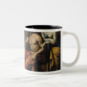 Orpheus before Pluto and Persephone Two-Tone Coffee Mug