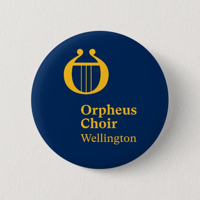Orpheus Choir Wellington Badges Button (Front)