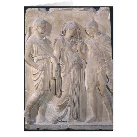 Orpheus, Eurydice and Hermes Cards (Front)