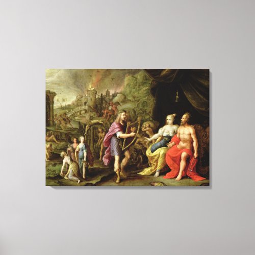 Orpheus in the Underworld Canvas Print