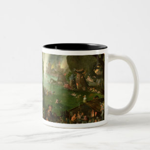 Orpheus with a Harp Playing to Pluto Two-Tone Coffee Mug