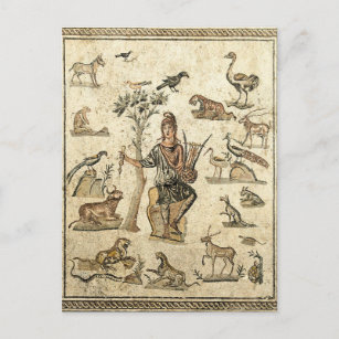 Orpheus With The Animals Postcard
