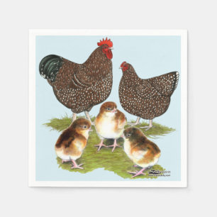 Orpington Jubilee Chicken Family Napkins