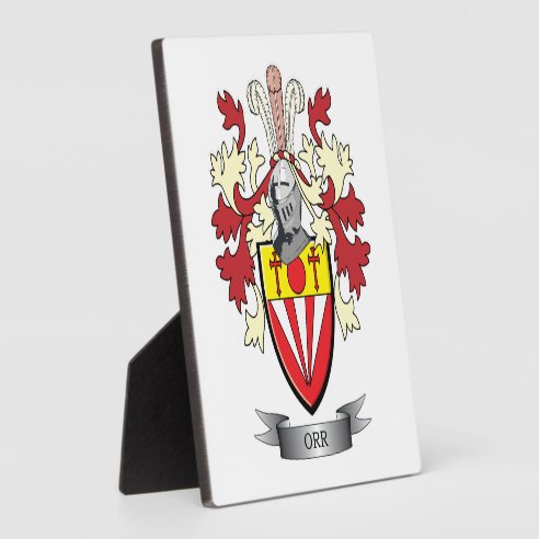 Orr Family Coat Of Arms Gifts On Zazzle