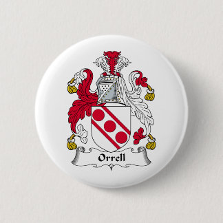 Orrell Family Crest Pinback Button