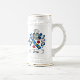 Orsini Family Crest Beer Stein