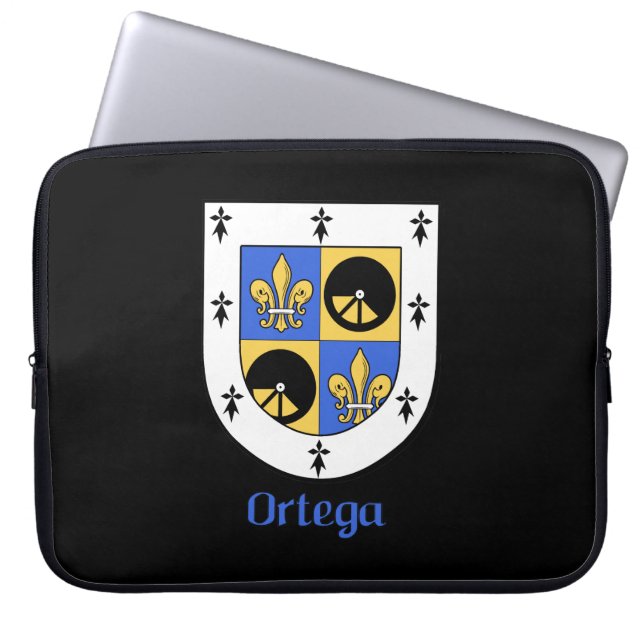 Ortega Family Shield Electronics Bag (Front)