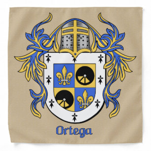 Ortega Historical Coat of Arms Bandana