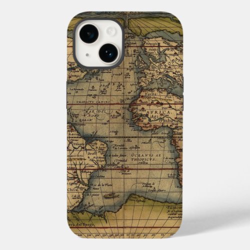 Ortelius Form of the World Map Case_Mate iPhone 14 Case