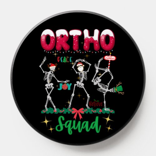 Ortho Christmas Squad Ortho Orthopedic Coworkers M PopSocket