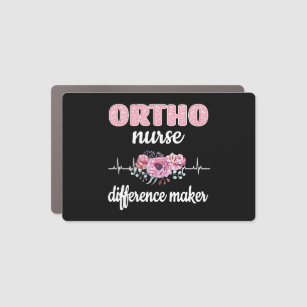 Ortho Nurse Gift RN Orthopedic Nurse Ortho Nursing Car Magnet